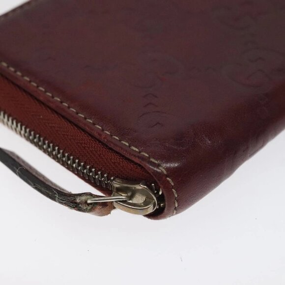 GUCCI GG Canvas Guccissima Coin Purse Red 162848 Auth am8179 - Picture 4 of 16